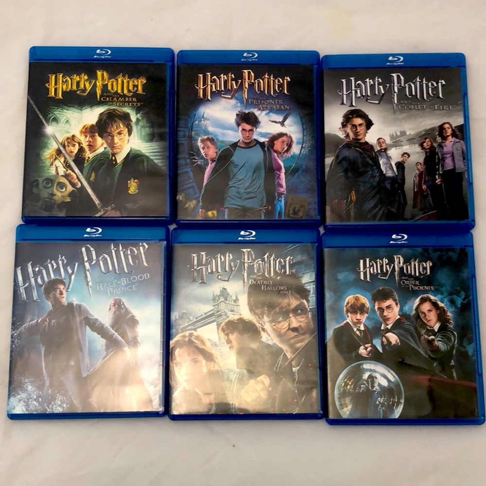 Harry Potter Movies Blu-rays